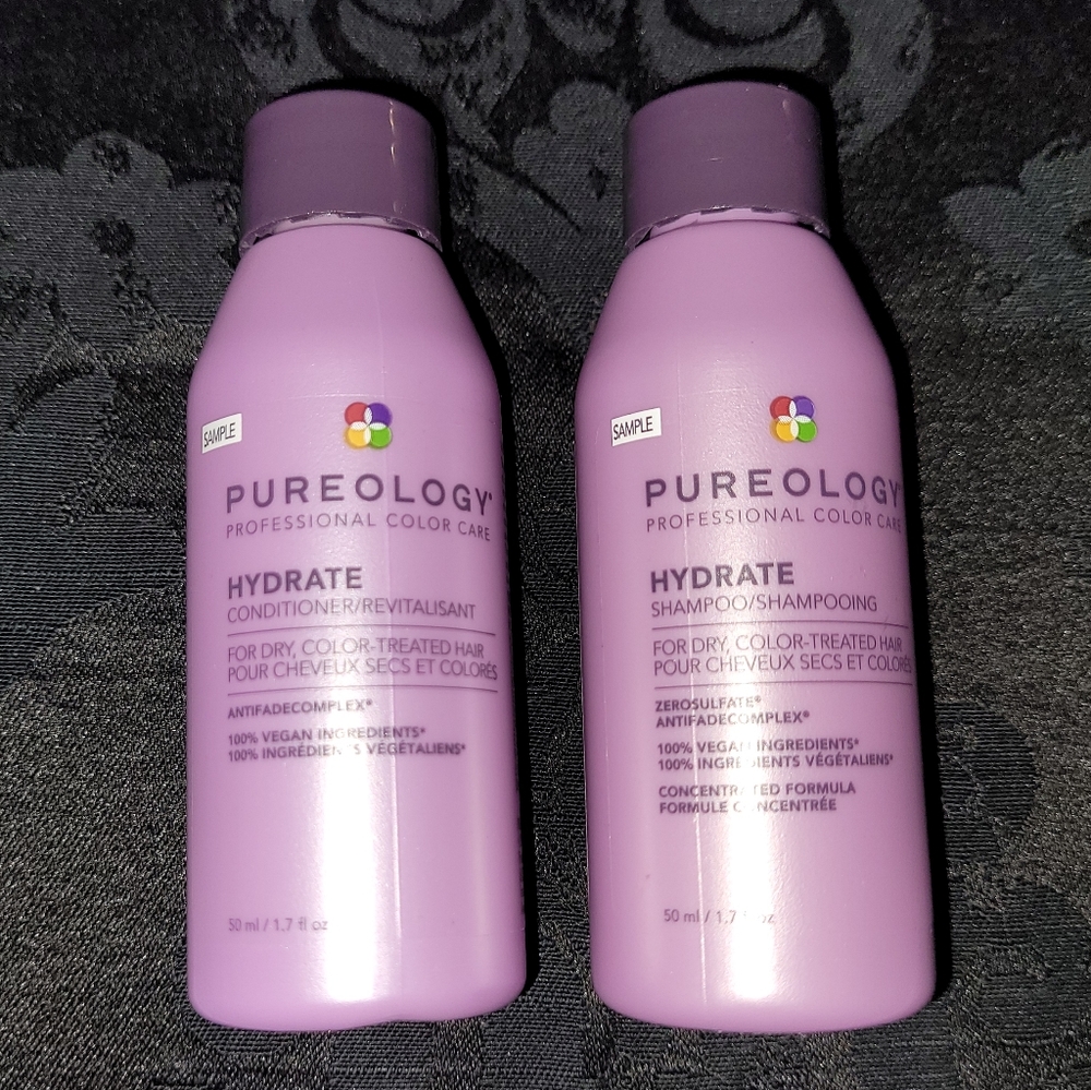 Pureology Hydrate Shampoo & Conditioner travel